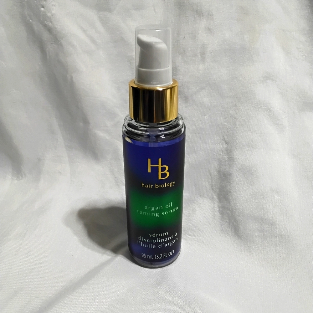 Hair Biology Argan Oil Taming Serum Nourish To Control Frizz 3.2 Oz.